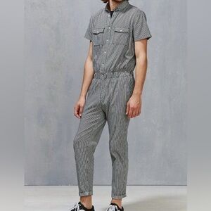 Standard Issue | Railroad Stripe Jumpsuit unisex size S men’s womens M punk rock